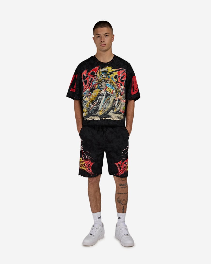 Greatness Terry Cropped T-Shirt