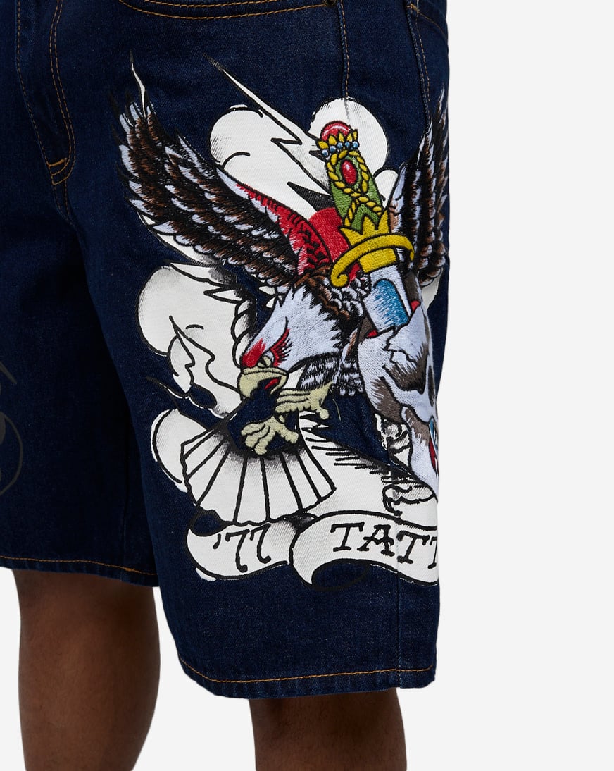 77 Eagle Denim Shorts