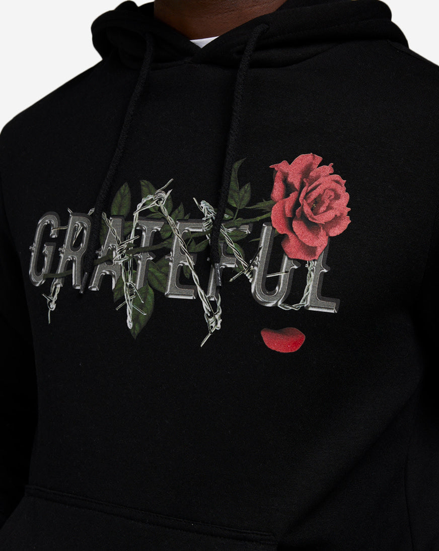 Grateful Rose Hoodie