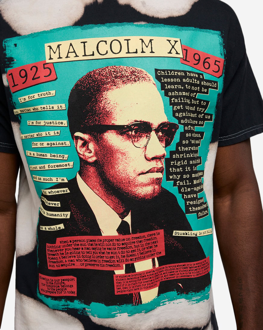 Malcom X Quotes Tee
