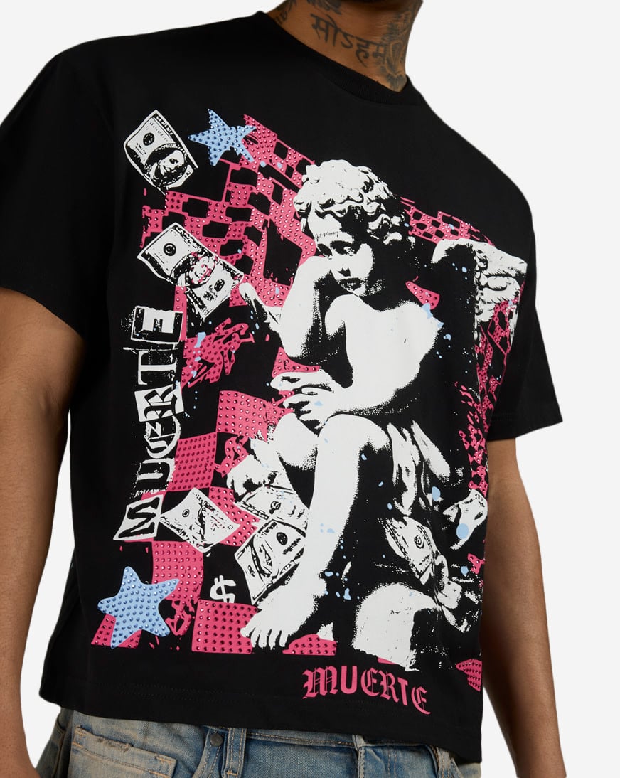 Silent Moves Cropped Tee
