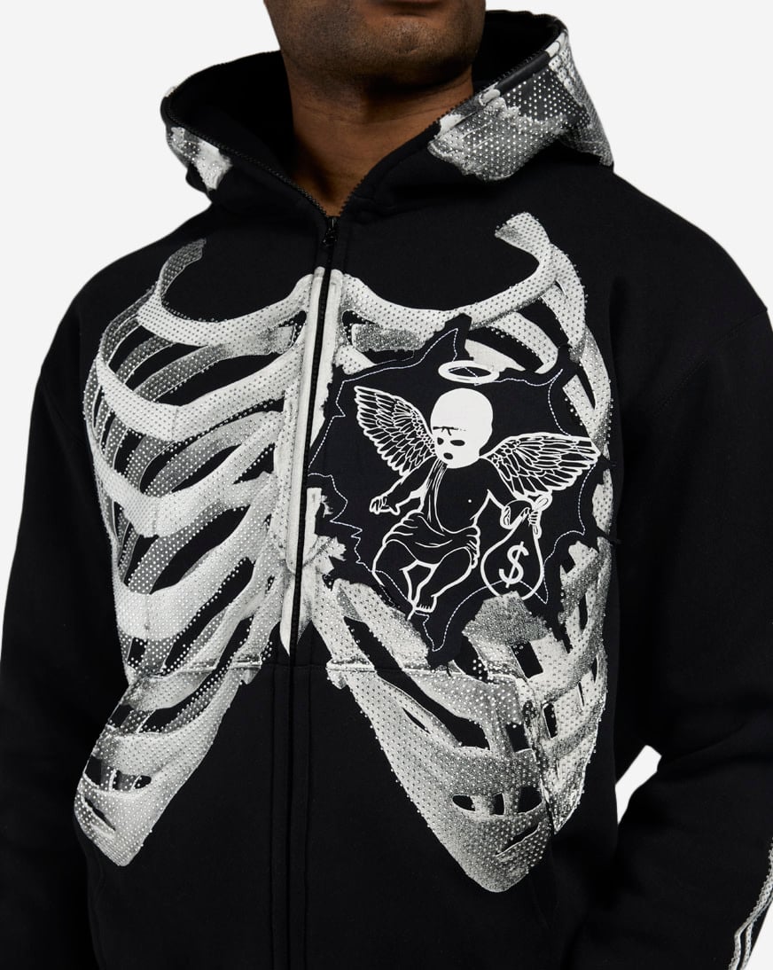 Muerte Angel Bones Hoodie