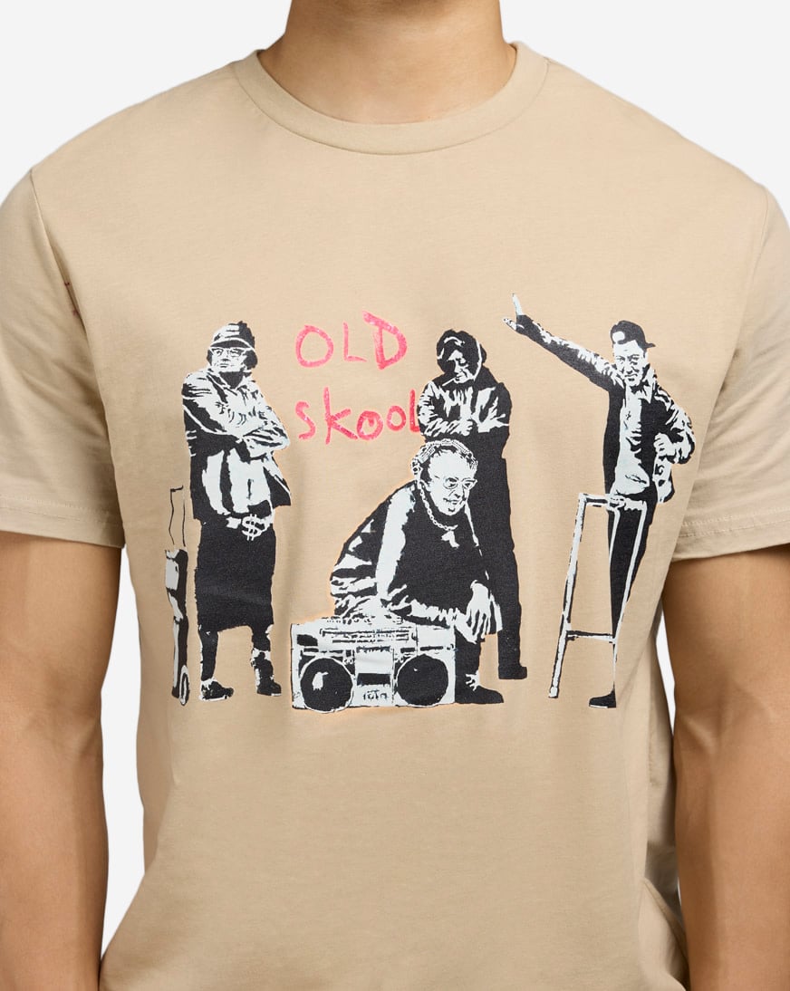 Banksy Old Skool Tee