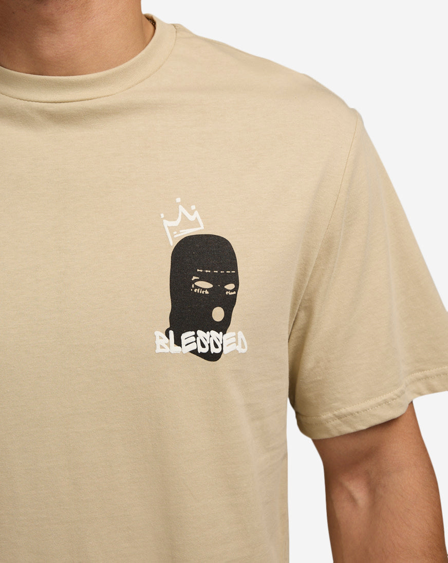 King Ski Mask Tee Puff Print Tee