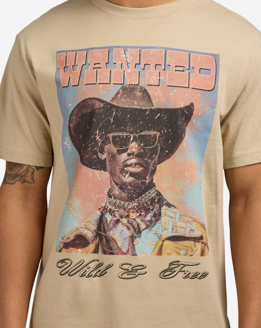 Wanted Cowboy Tee