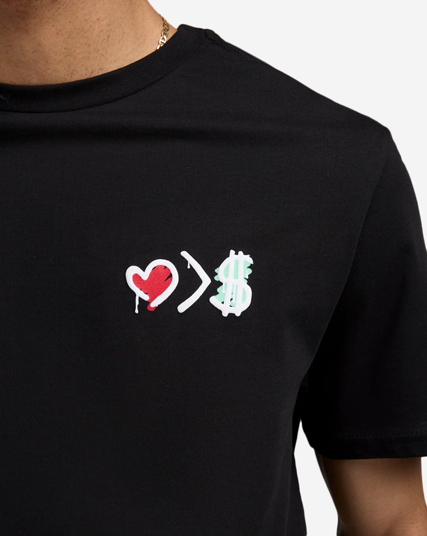 Love Over Money Tee