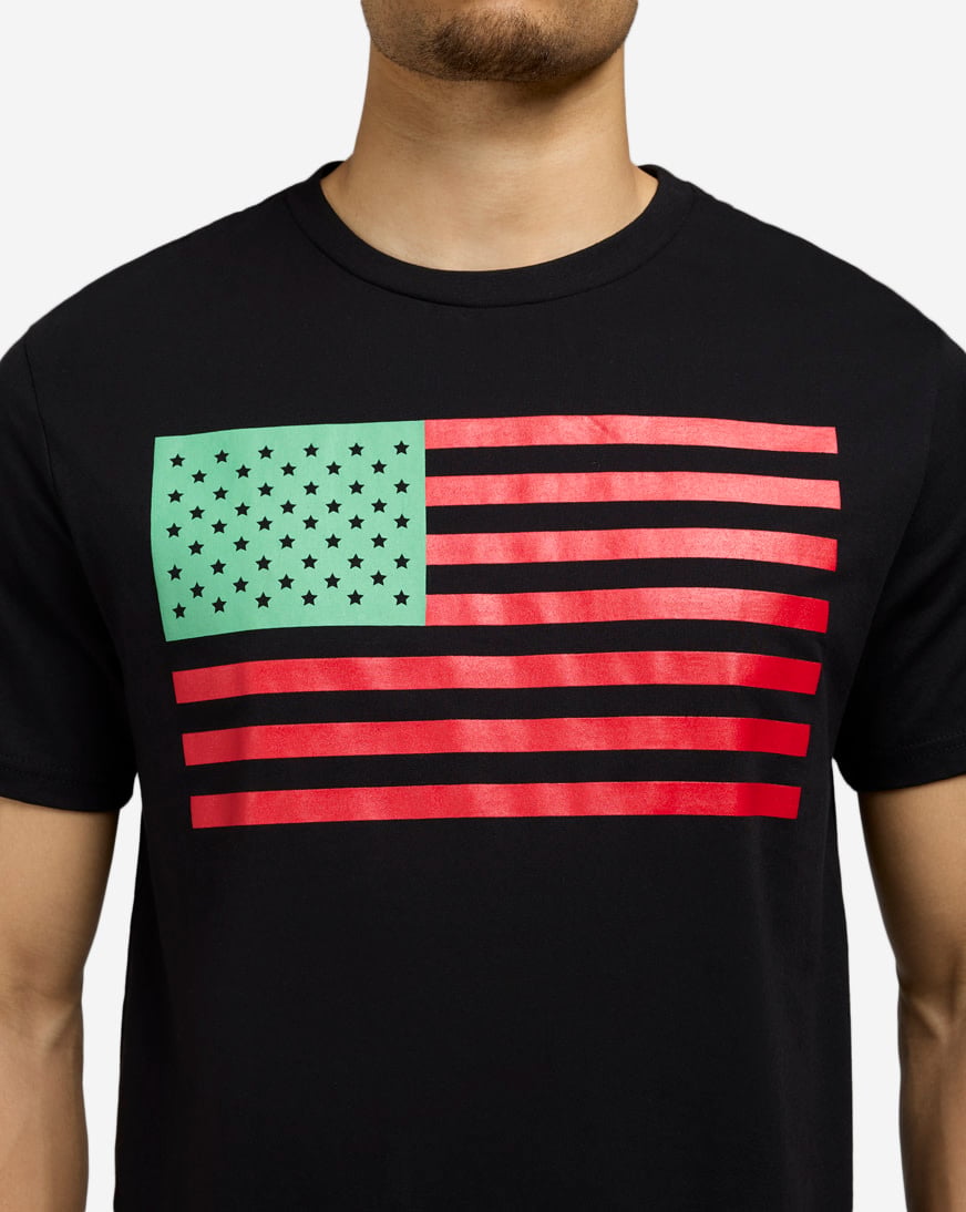 Juneteenth Big Flag Tee