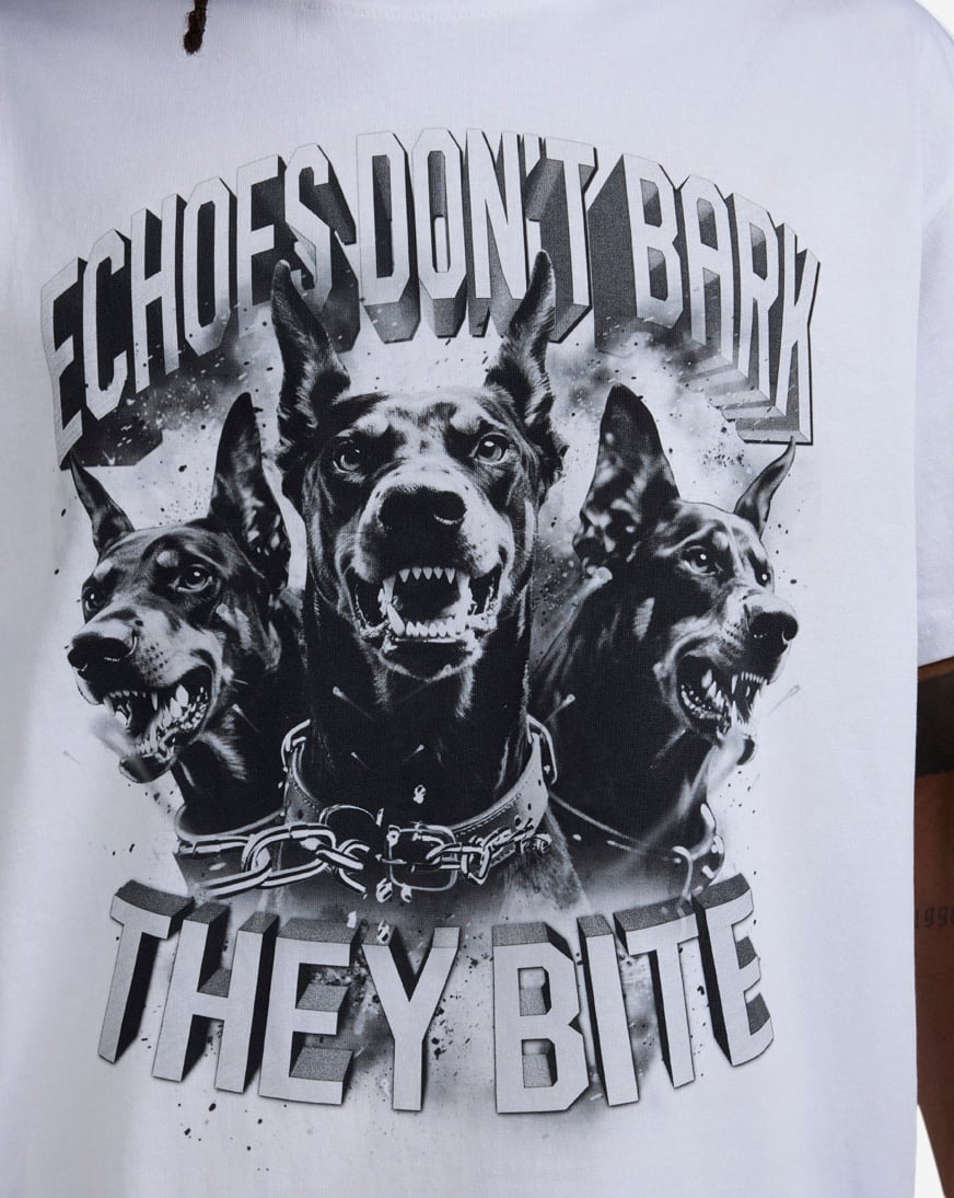 Echos Don't Bark They Bite Tee