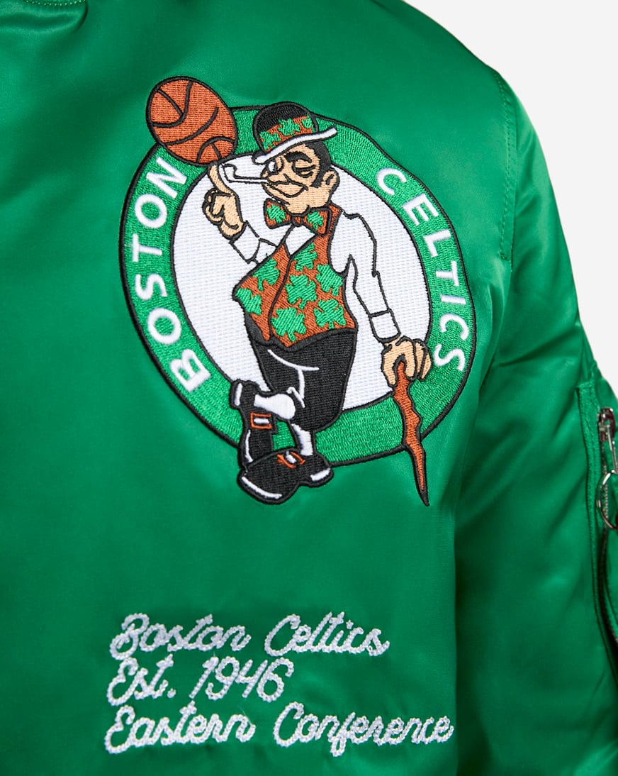 Alpha Industries Boston Celtics Bomber Jacket