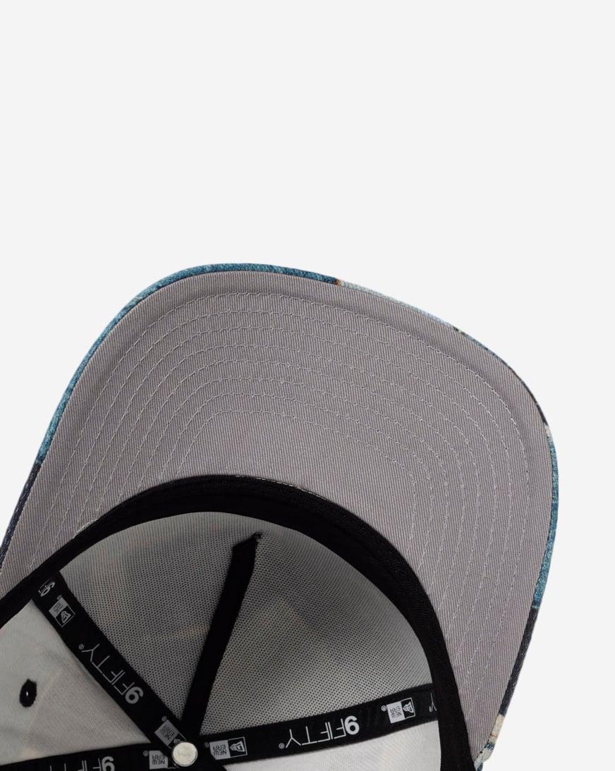 9Fifty New York Yankees A-Frame Denim Patchwork Snapback Hat