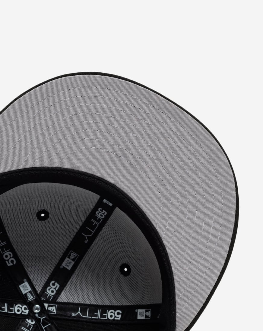 59Fifty Chicago White Sox Core Black Fitted Hat