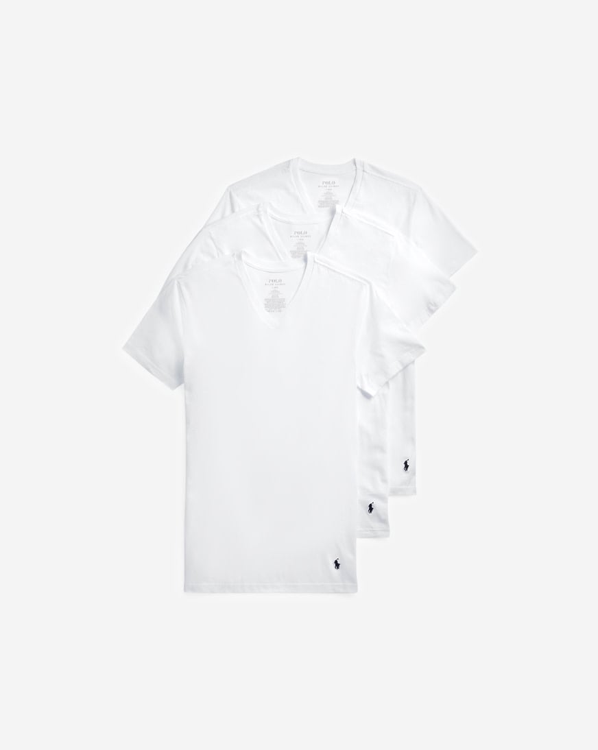3-Pack Classic Slim V-Neck Tee