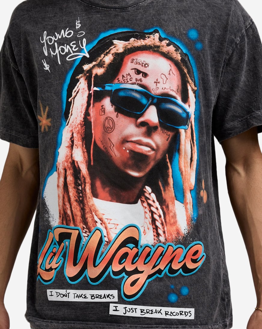Lil Wayne No Breaks Tee