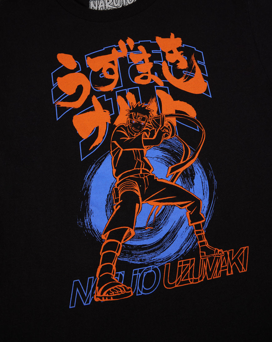 Grade School Naruto Swirl Tee
