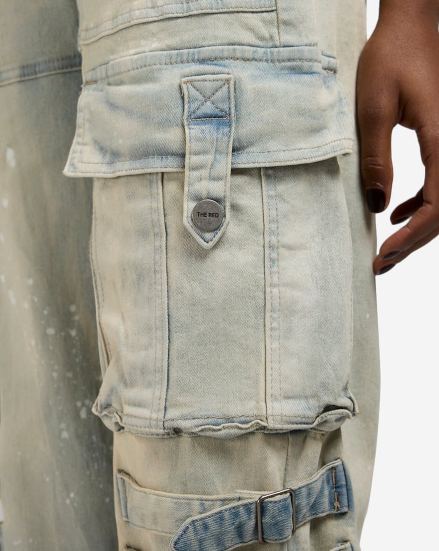Splatter Paint Cargo Pants