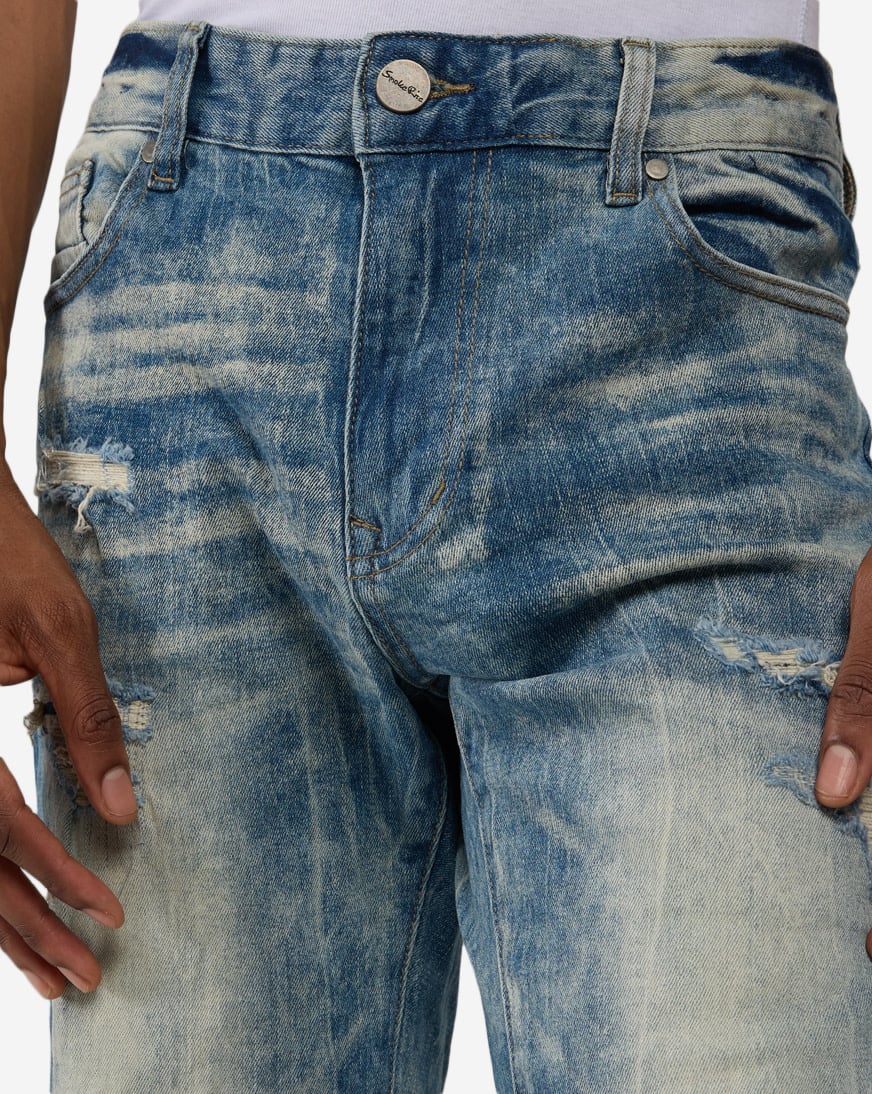 Vintage Washed Rip and Repair Jean