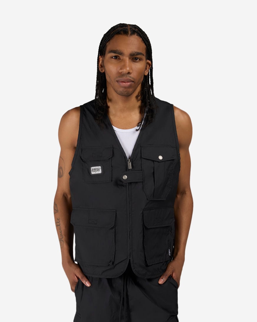 Waxed Nylon Vest