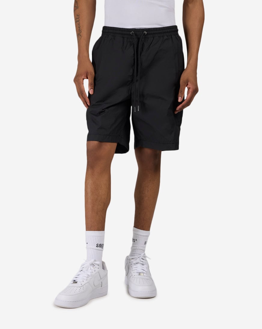 Waxed Nylon Shorts