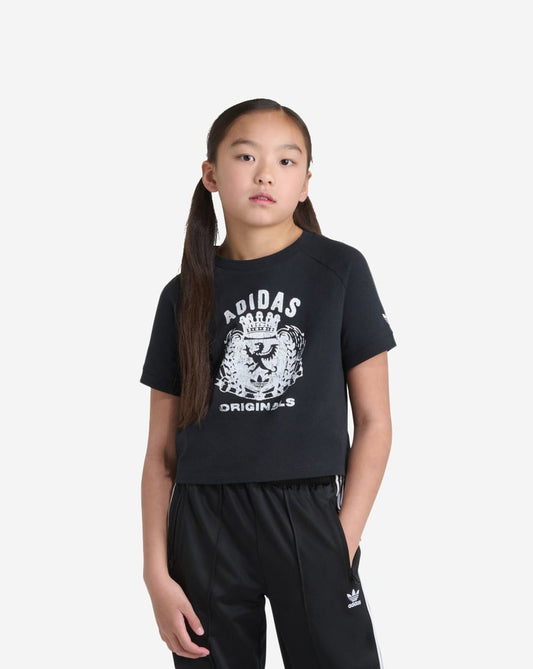 Kids' Crest Cropped Tee