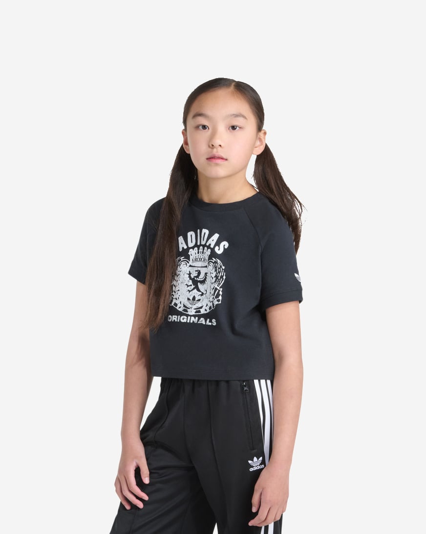 Kids' Crest Cropped Tee