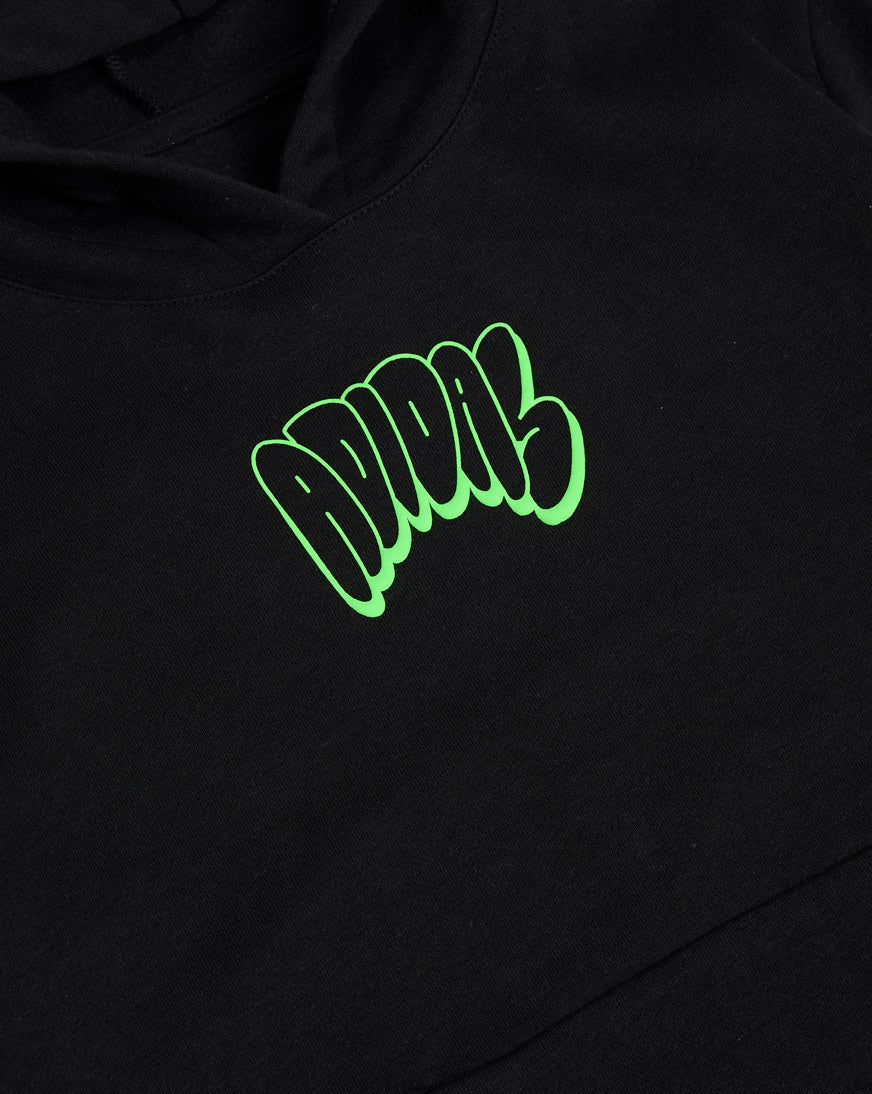 Boys' Puff Multi Logo Back Hit Fleece Hoodie