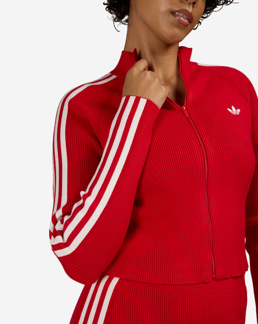 Adicolor 3-Stripes Slim Knit Track Top