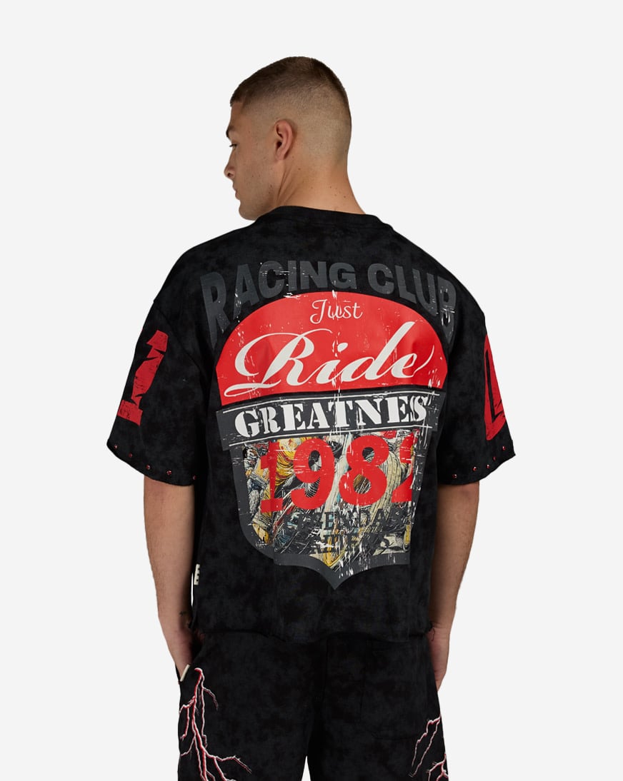 Greatness Terry Cropped T-Shirt
