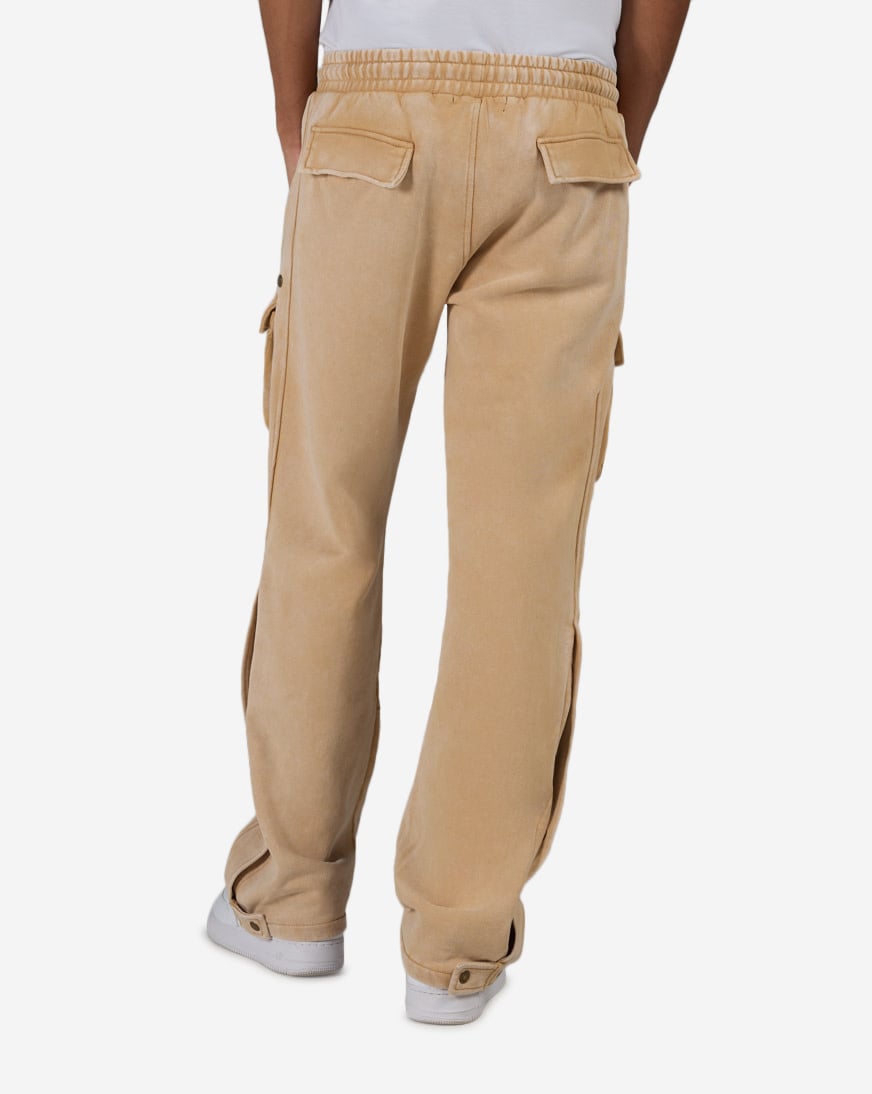 Washed Cargo Sweatpants