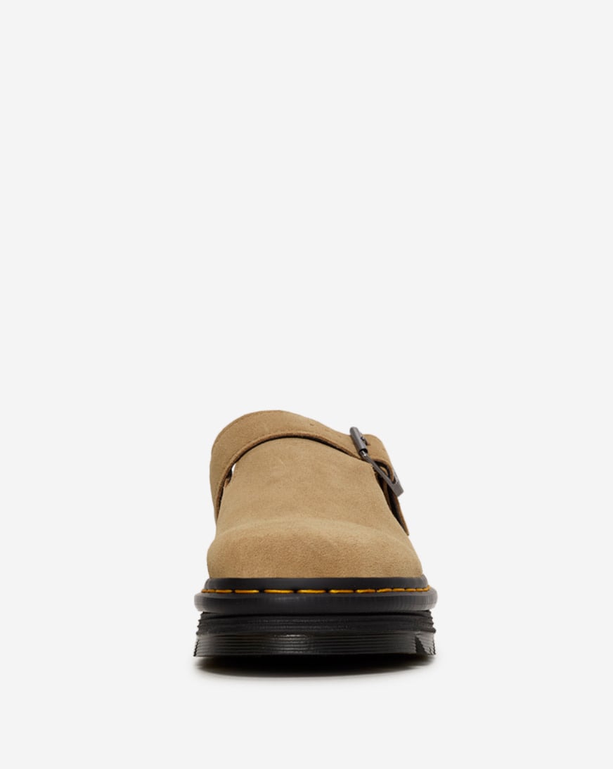 Zebzag Suede Slingback Platform Mules