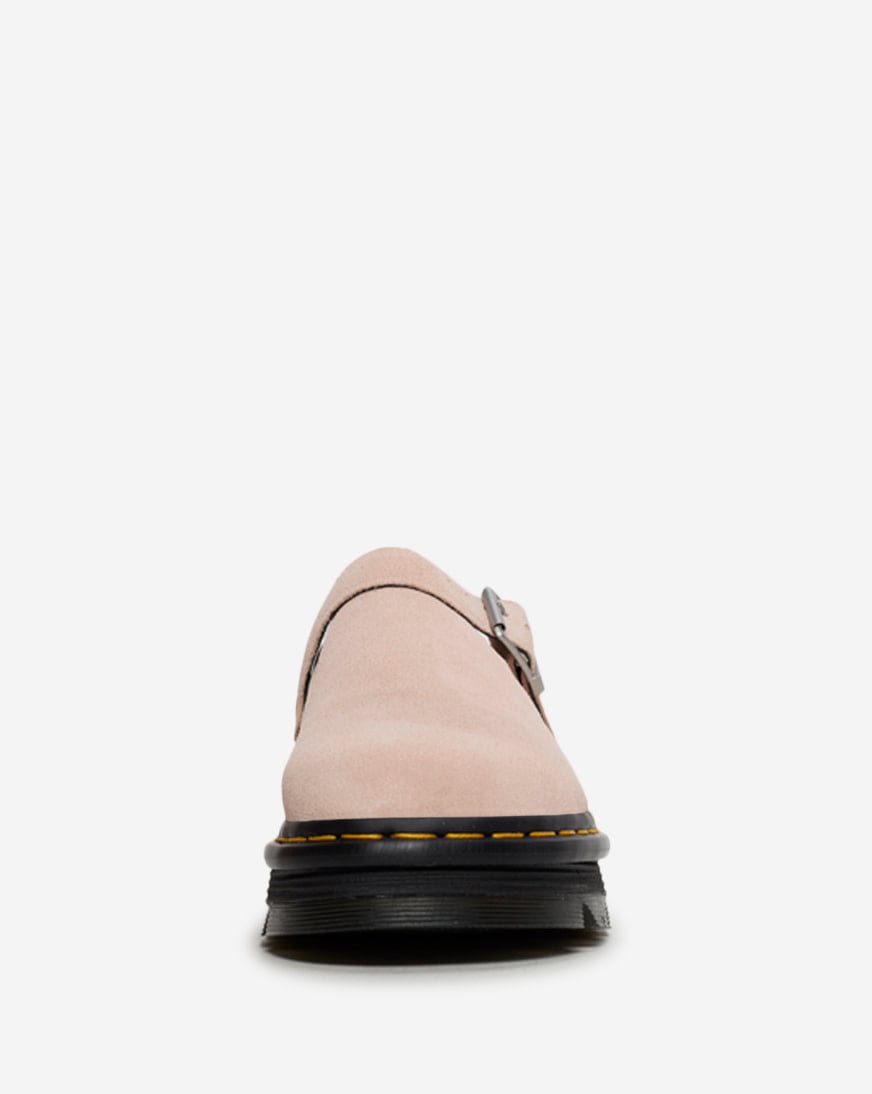 Zebzag Suede Slingback Platform Mules