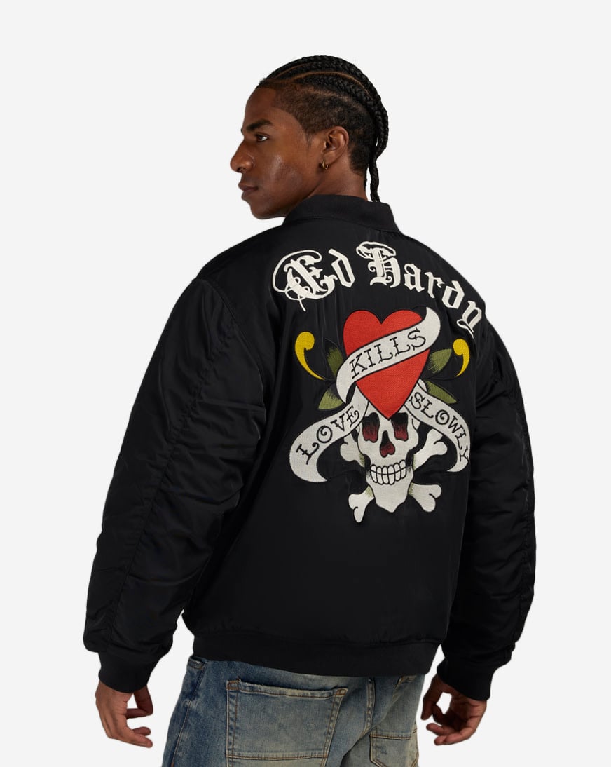 Skull Bomber Jacket