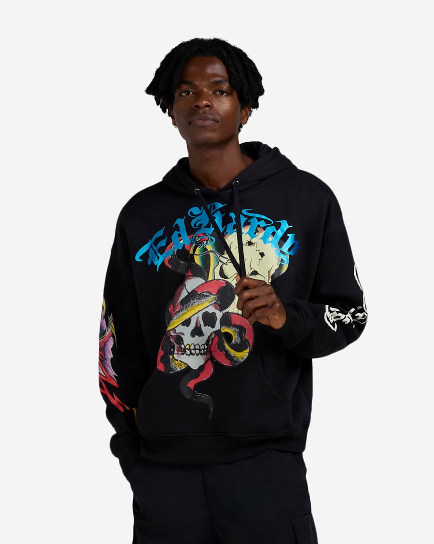 Skull Pullover Hoodie