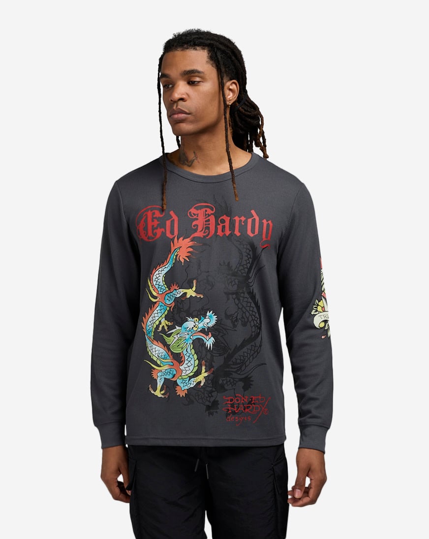 Dragon Dagger Longsleeve Thermal Tee
