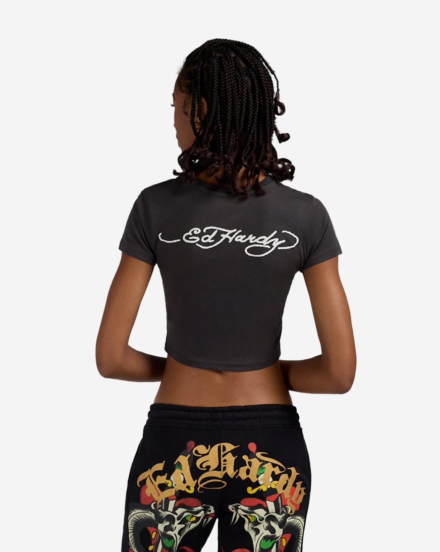 Heart Sword Baby Tee