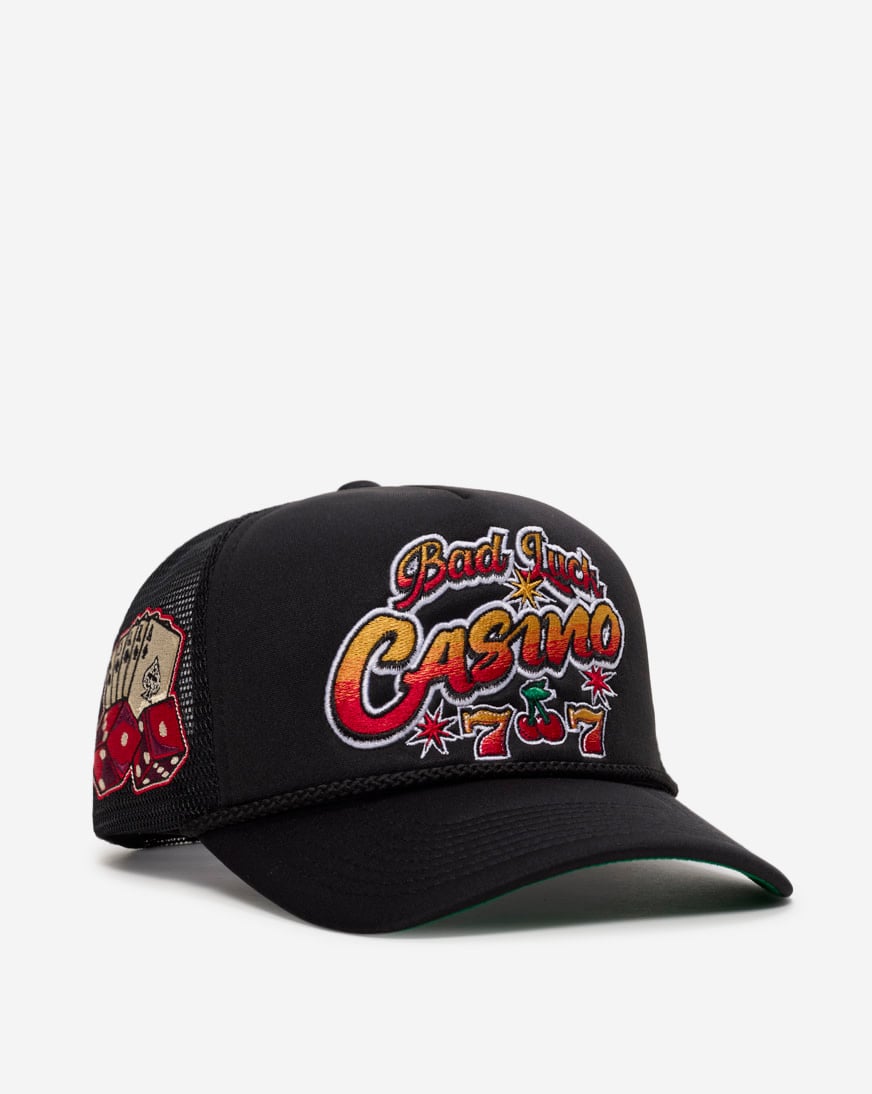 Bad Luck Casino Foam Meshback Trucker