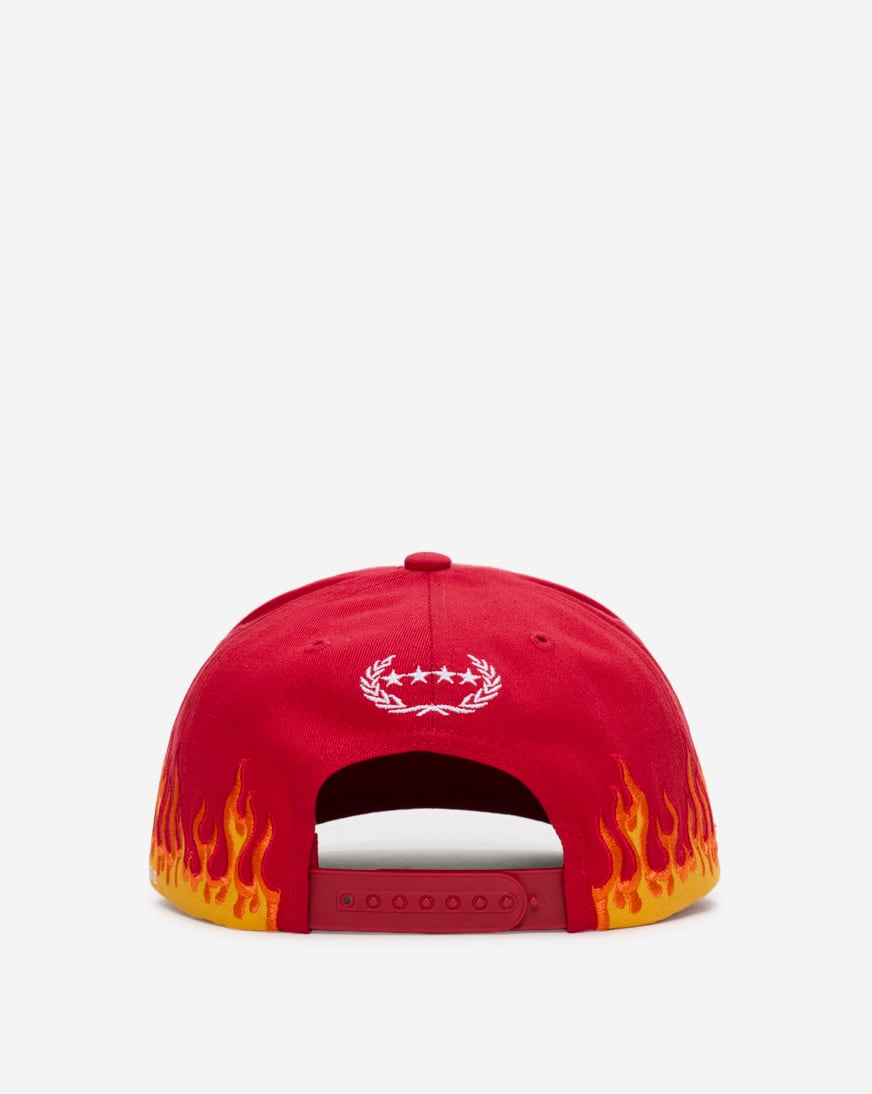Everything Is F Flame Twill Trucker