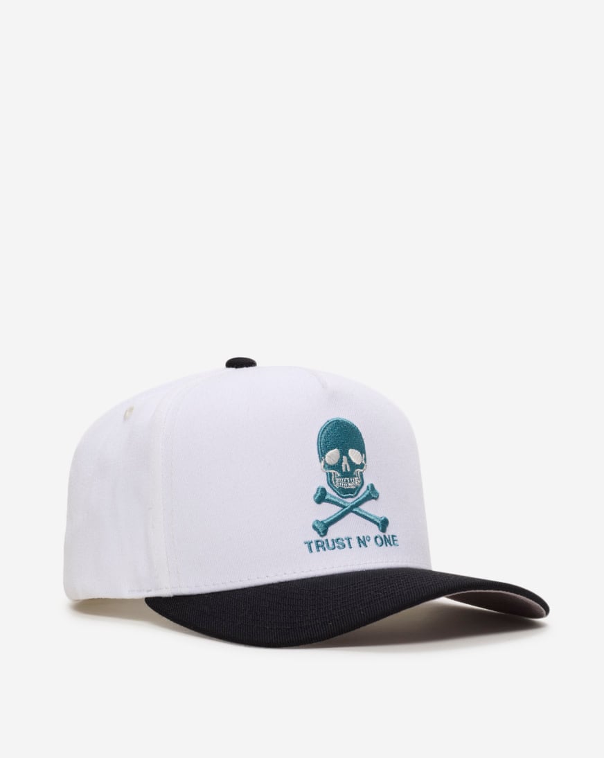 Trust No One 2 Tone Off Wool Trucker Hat