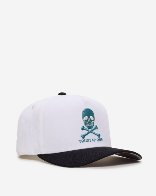 Trust No One 2 Tone Off Wool Trucker Hat