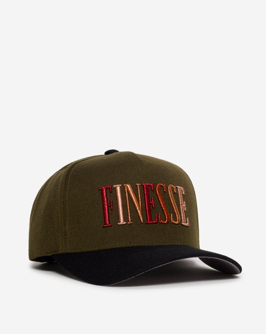 Finesse 2 Tone Wool Trucker Hat