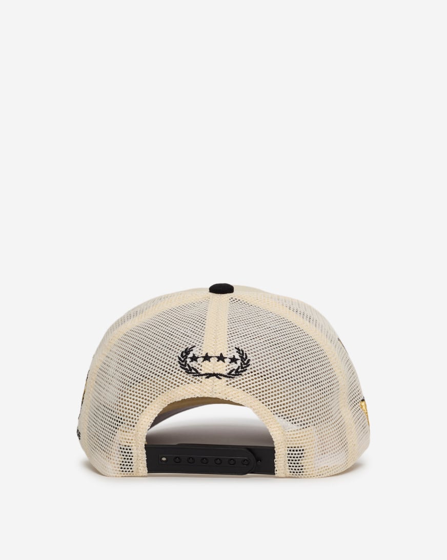 Players Club 2 Tone Twill Mesh Back Trucker Hat