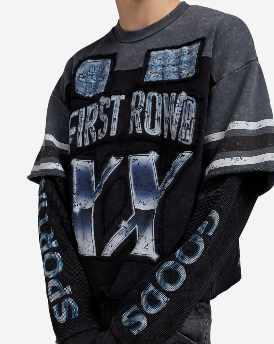 Sports Good Long Sleeve 2Fer Tee