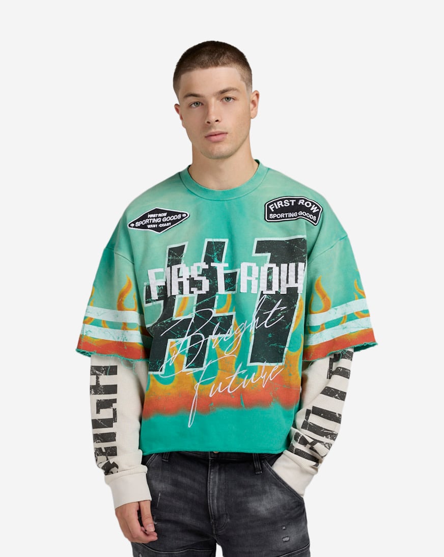 Bright Future Long Sleeve 2Fer Tee