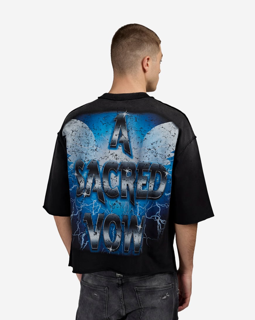 Sacred Vow Cropped Tee