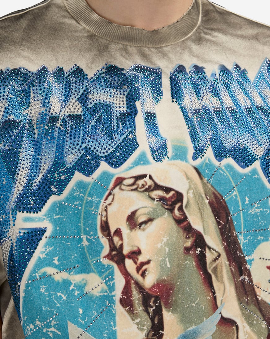 Sacred Vow Angel Cropped Tee