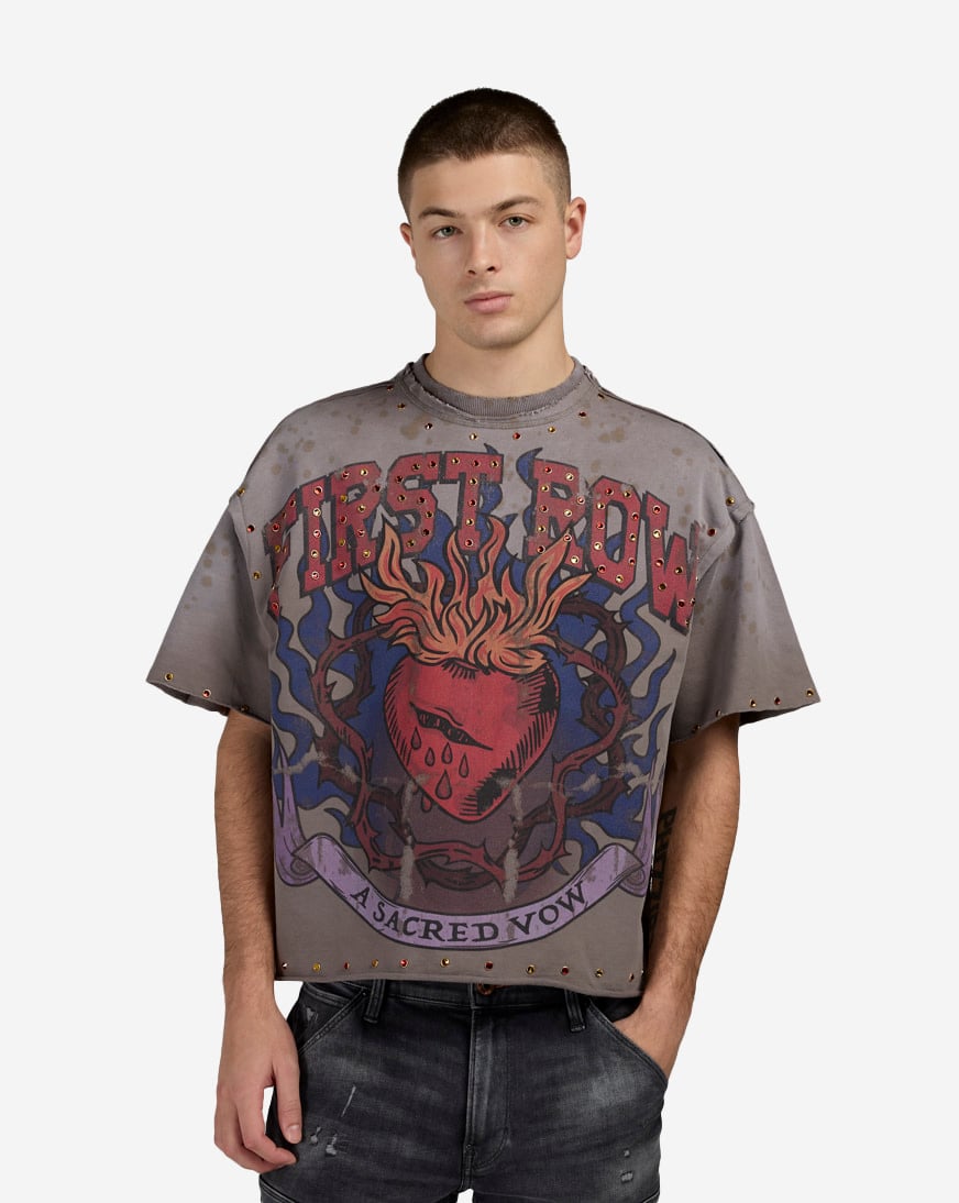 A Silent Promise Cropped Tee