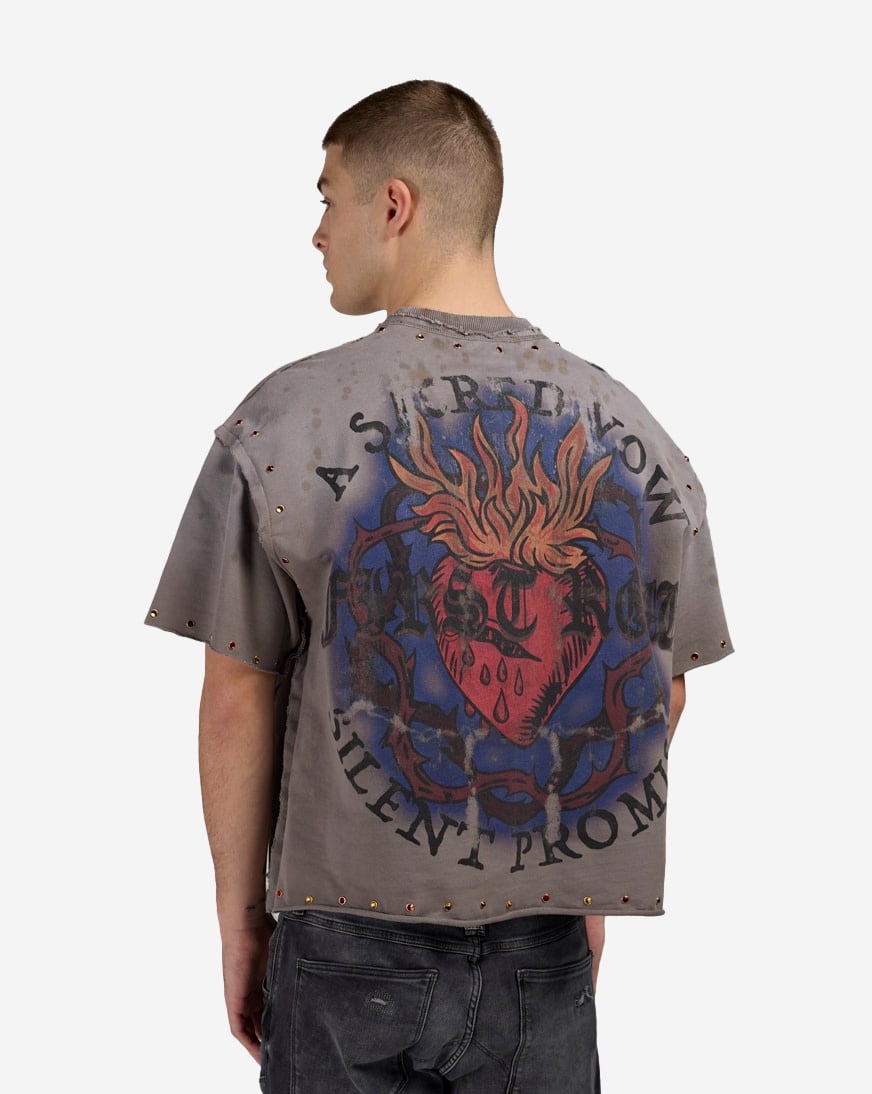 A Silent Promise Cropped Tee