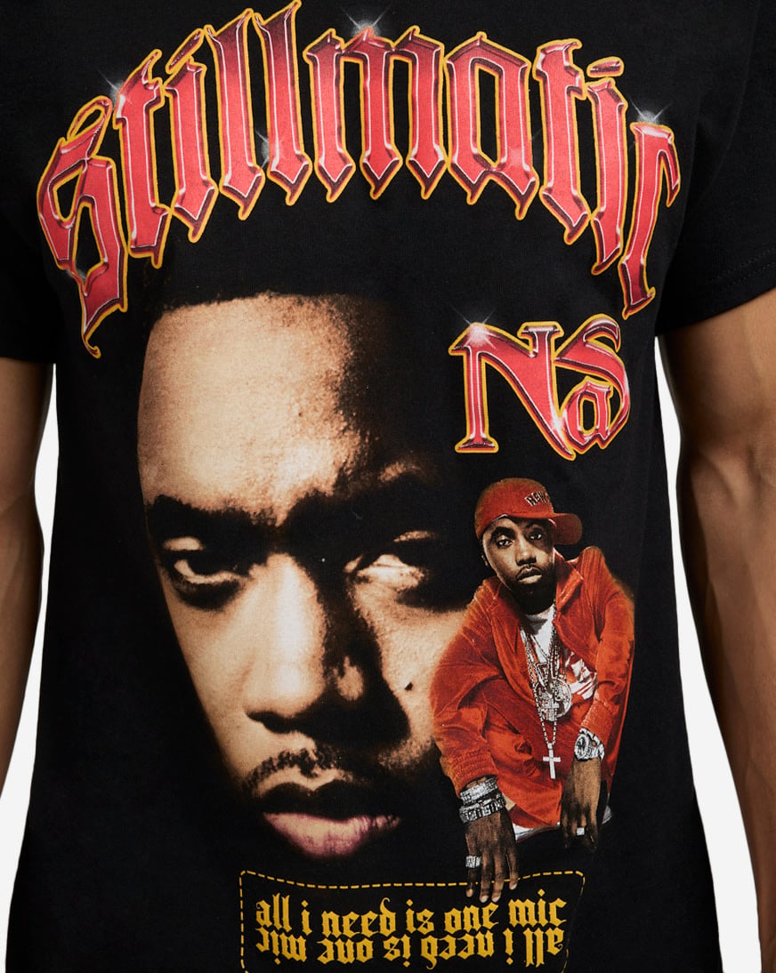 Nas Stillmatic 1 Mic Tee