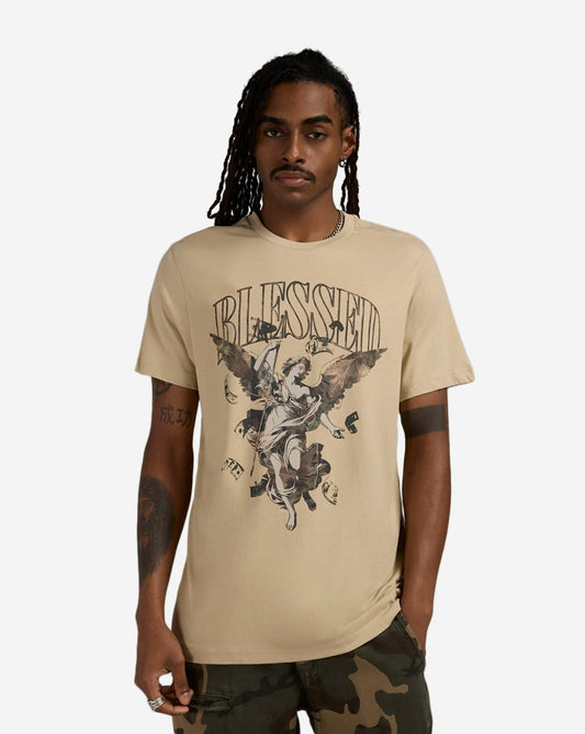 Camo Blessed Angel Tee