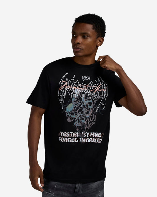 Fire Grace Skull Tee