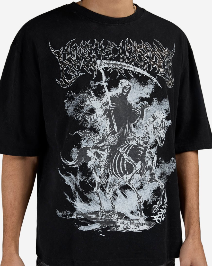 Grim Reaper Horse Tee